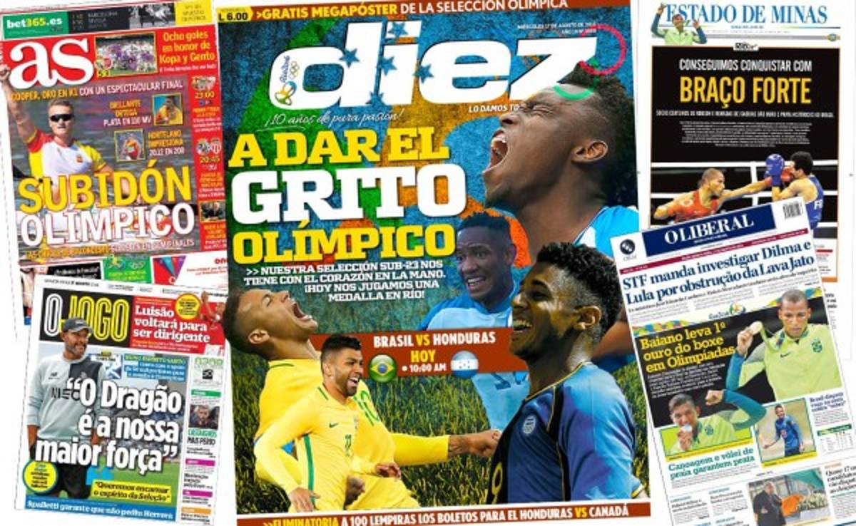 PORTADAS: Lo que amaneció diciendo el mundo deportivo hoy miércoles 17 de agosto