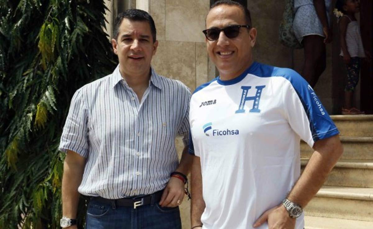Presidentes de la Comisión de Selecciones visitan a la selección de Honduras
