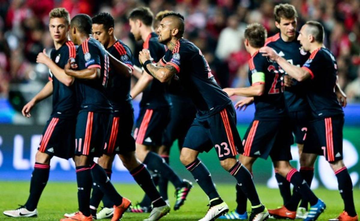 Bayern Munich empata con Benfica y clasifica a semis de Champions