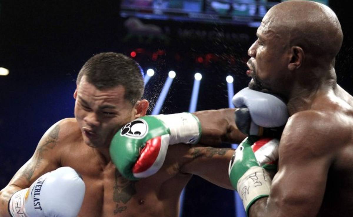 Maidana sobre mordida a Mayweather '¿Me ve cara de perro?'