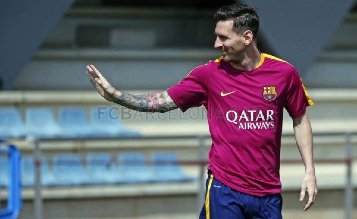 Messi viajará el lunes con el Barcelona a la concentración de Inglaterra