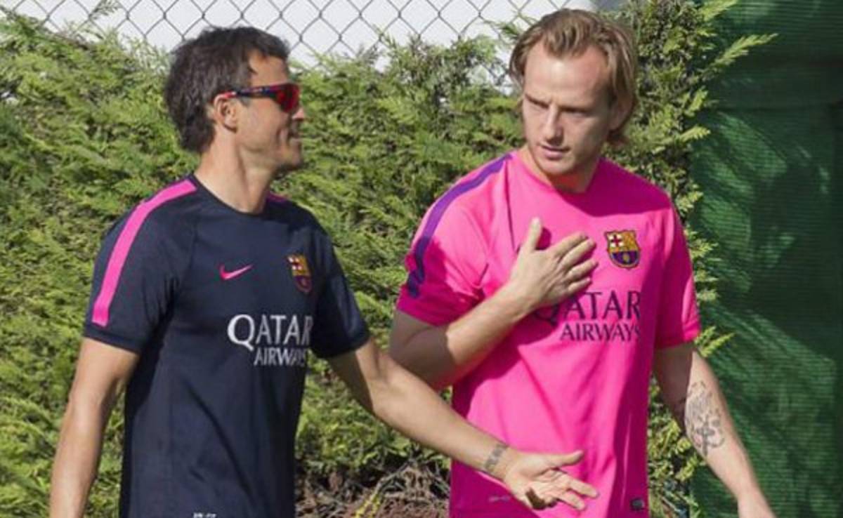 Rakitic: 'Luis Enrique es el jefe y sabe qué es lo mejor'