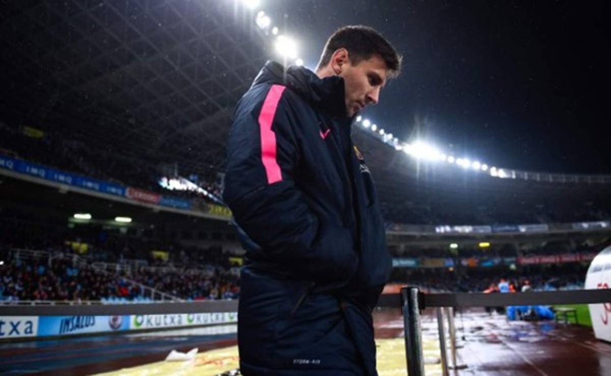 Messi no entrenó este lunes por sufrir de gastroenteritis