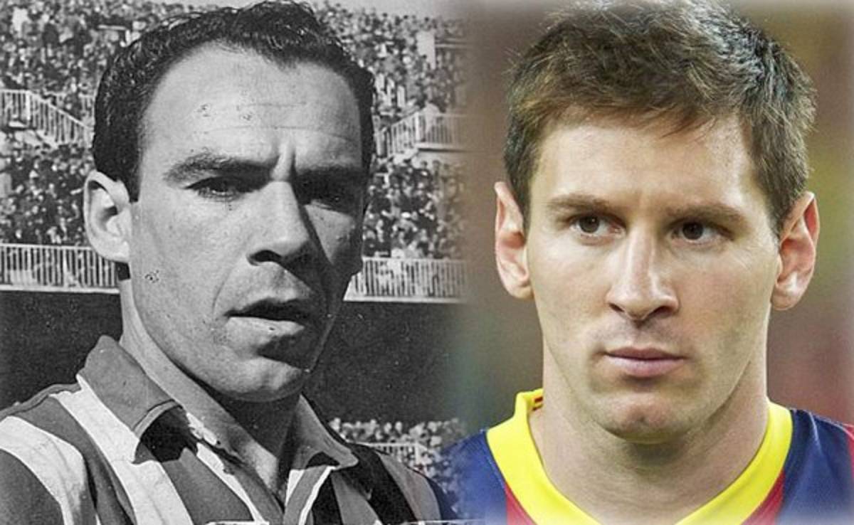 Según el Athletic, Messi está a tres goles del récord de Zarra