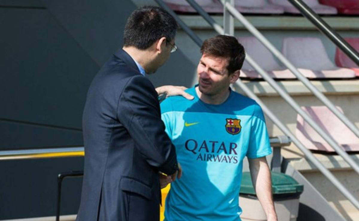 Bartomeu apoya a Messi en su pulso con Luis Enrique, según medio español