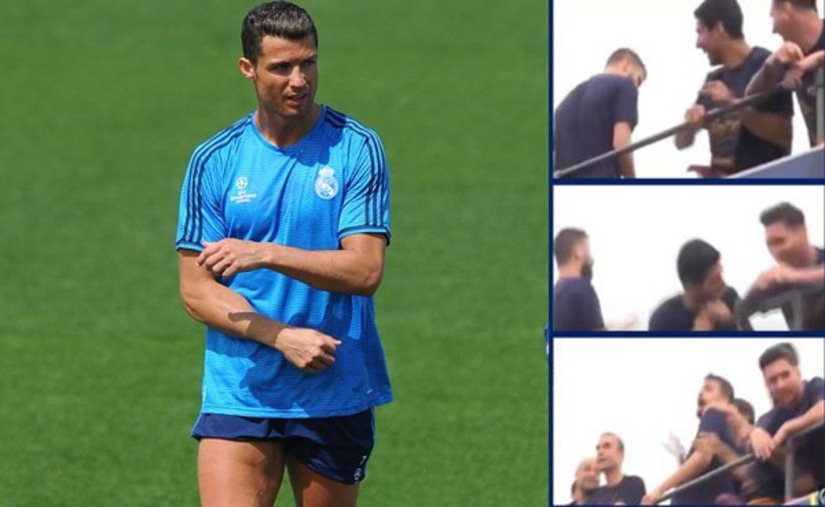 CR7 sobre imitación de Piqué: 'Hasta cuando celebran se acuerdan de Cristiano'
