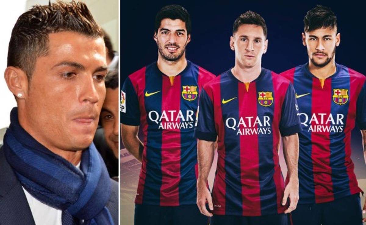 Cristiano al comparar la BBC y MSN: 'No necesito abracitos ni besitos'