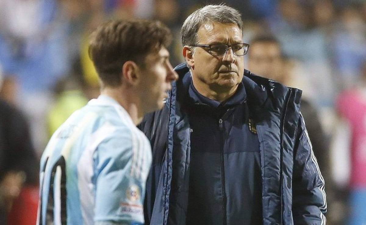 Tata Martino: 'A Messi no lo veo preocupado, lo veo feliz'