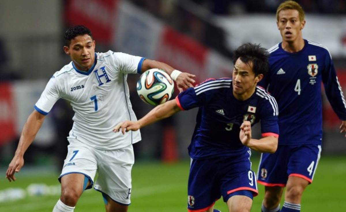 Honduras sufre una penosa goleada ante Japón