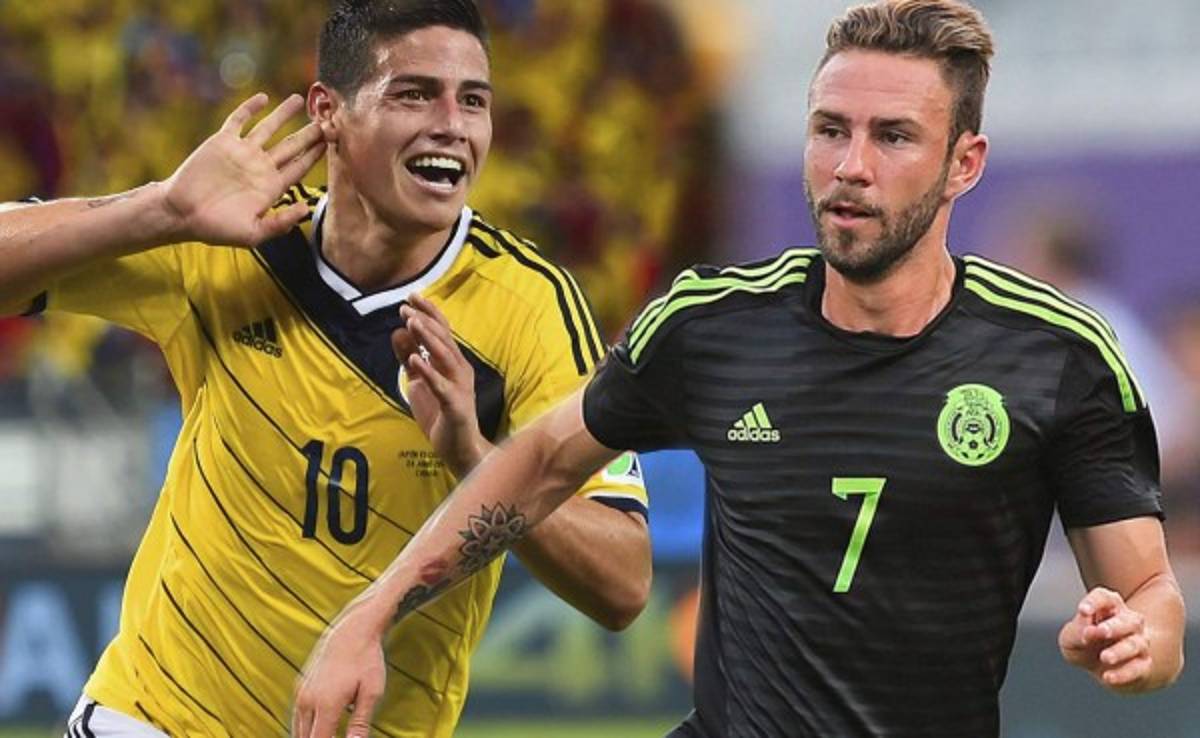 James Rodríguez y Miguel Layún, en el equipo de la semana de FIFA 16
