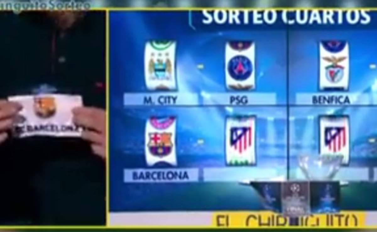 VIDEO: Programa español acierta a los cruces de Champions