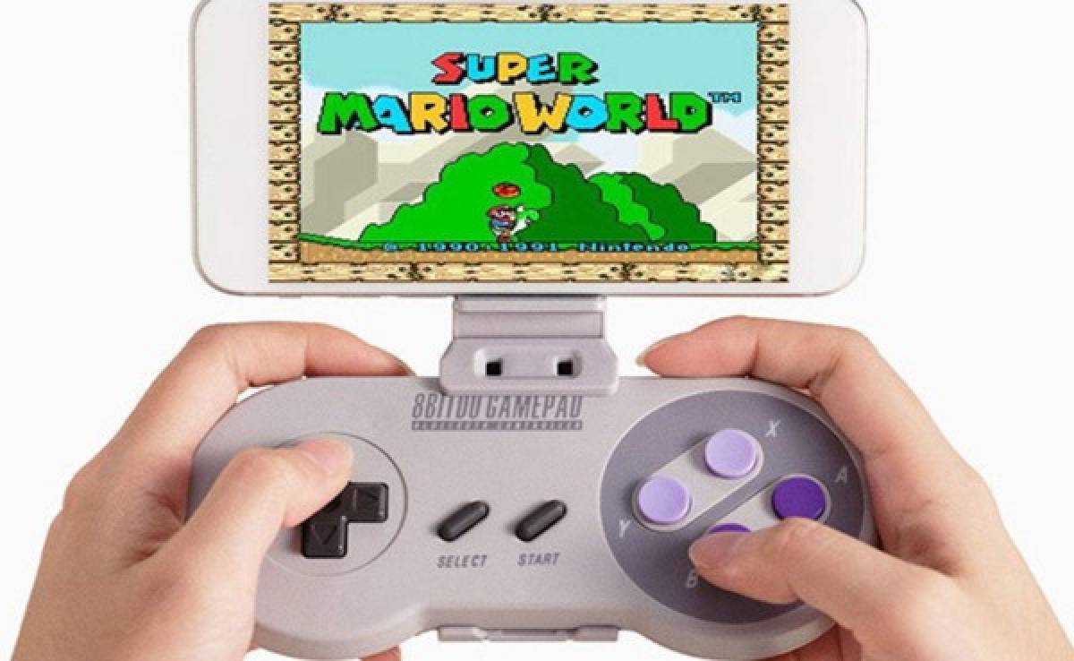 El control de Super Nintendo que te permite jugar en tu smartphone
