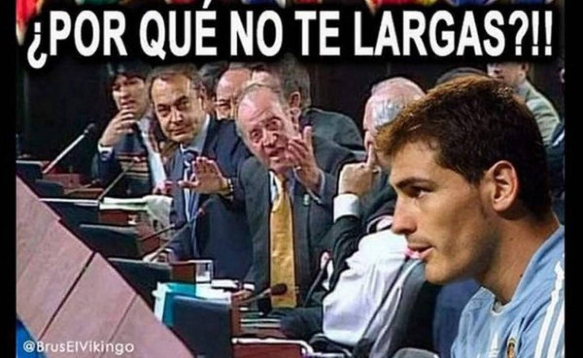 Los crueles memes que hacen sobre salida de Iker Casillas del Real Madrid