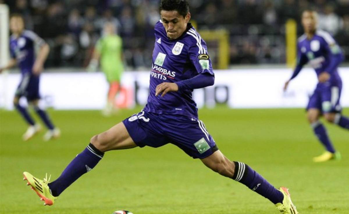 Andy Najar fue titular en victoria del Anderlecht y es líder en Bélgica