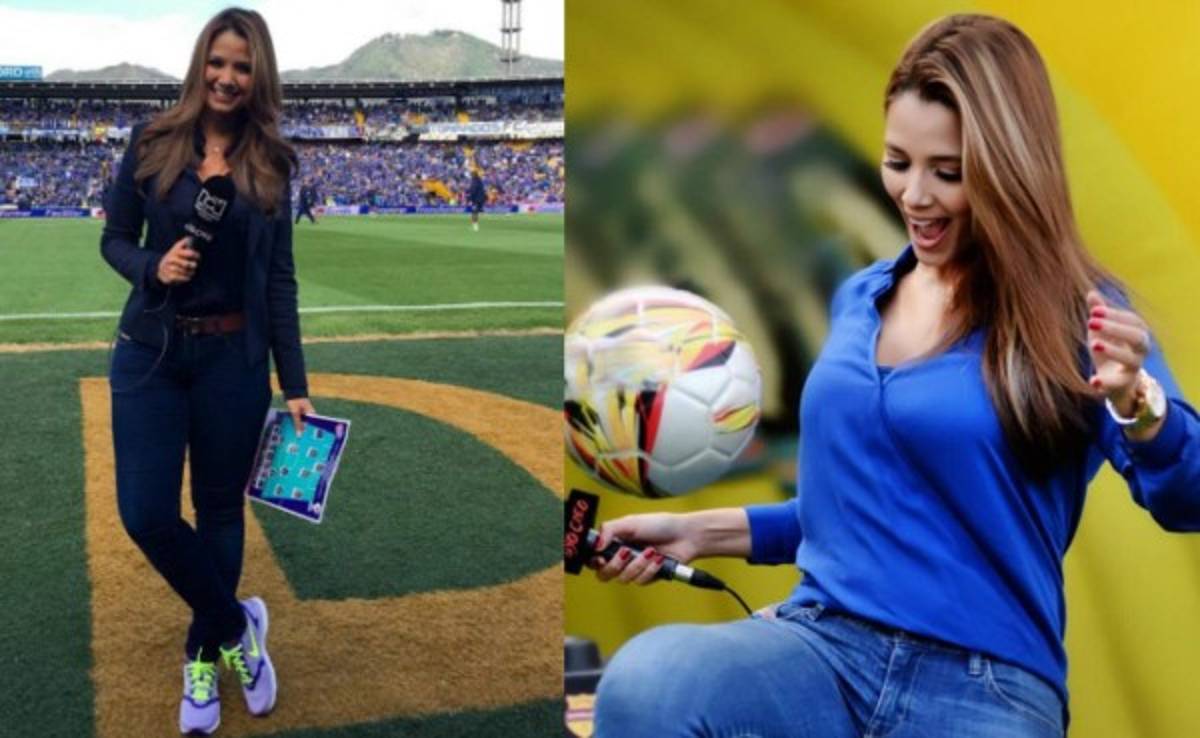 Melissa Martínez, la bella periodista colombiana que suspira por su selección