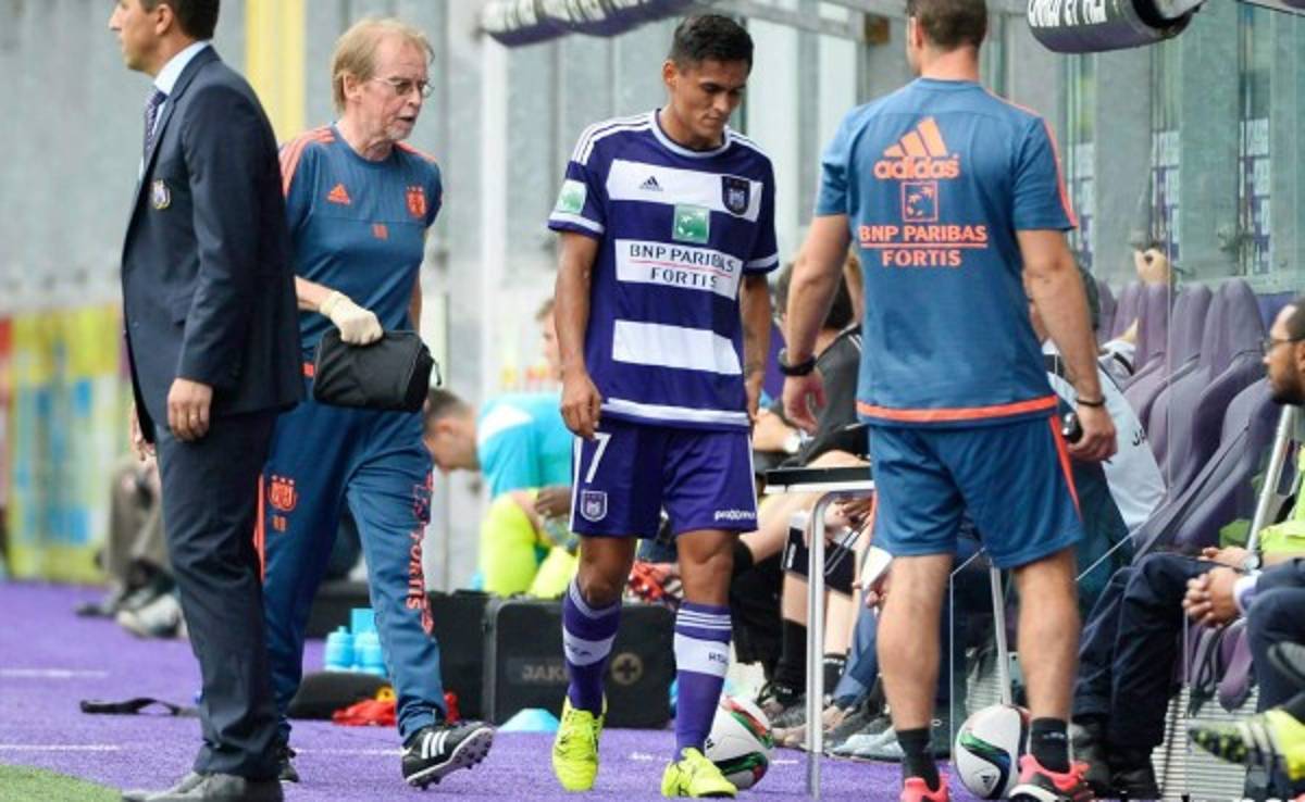 Andy Najar jugaría 'infiltrado' este domingo con el Anderlecht