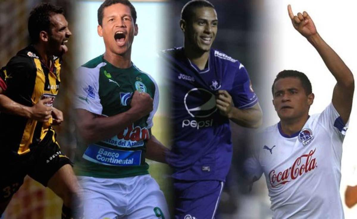 Los delanteros del Clausura 2016 con más goles en Honduras