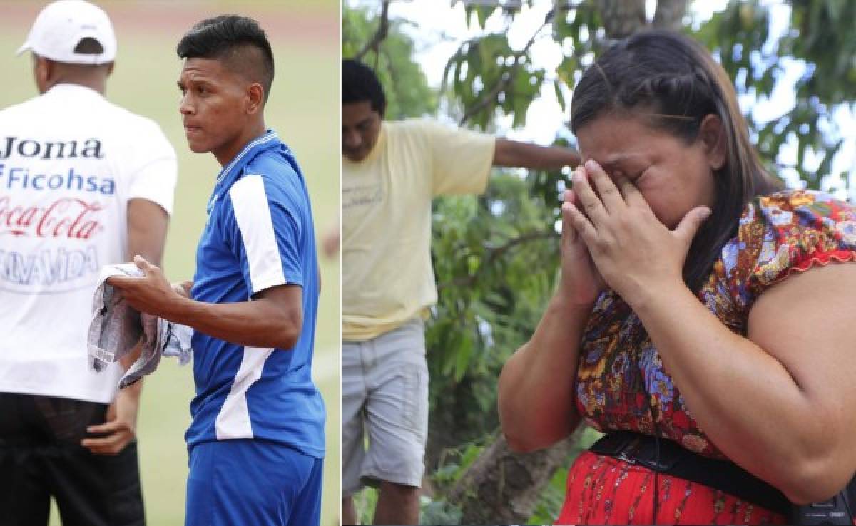 Dramática historia de madre de futbolista hondureño Bryan Moya