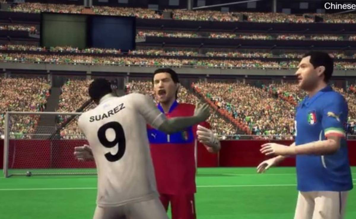 VIDEO: Transforman a Luis Suárez en tiburón y zombie