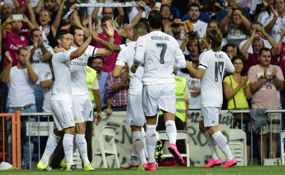Real Madrid pulveriza 5-0 al Betis, pero Cristiano se va en blanco