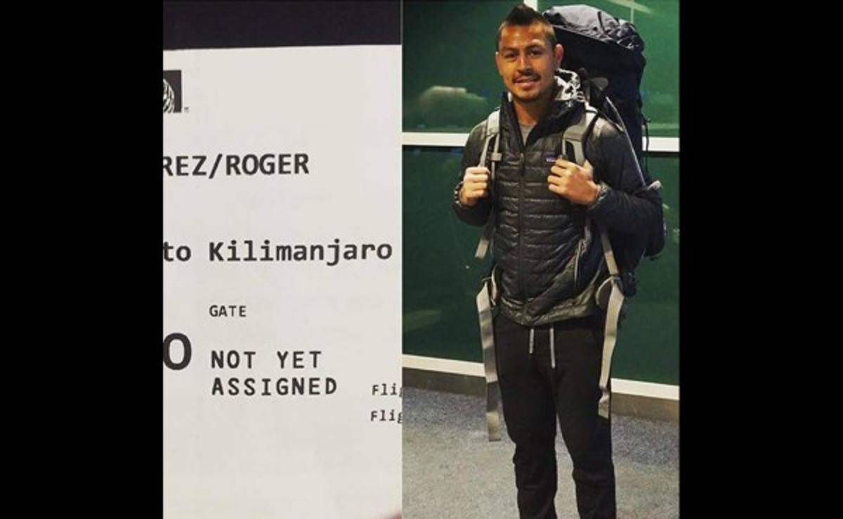 El hondureño Roger Espinoza se va a vacacionar a África