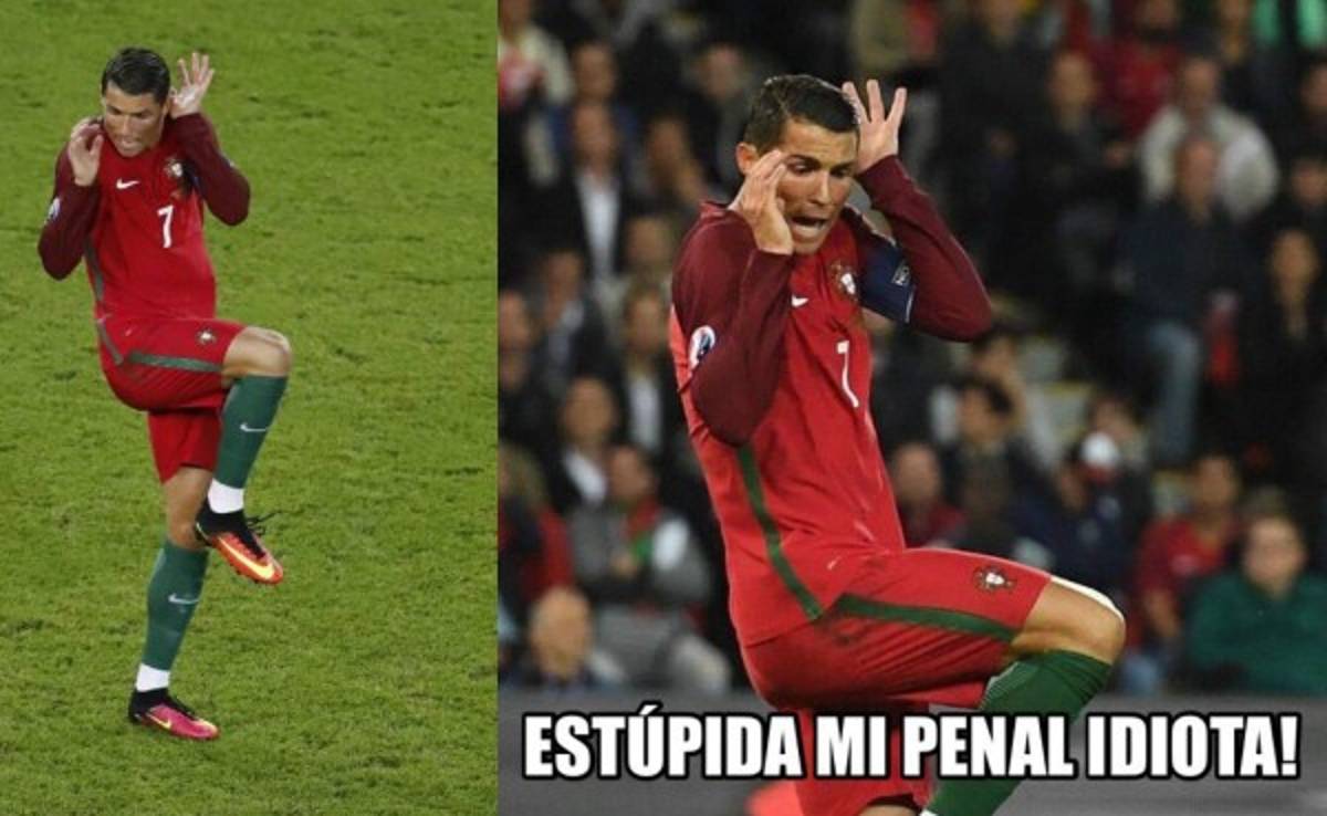 MEMES: Así se burlan de Cristiano Ronaldo tras el penal fallado ante Austria en la Eurocopa
