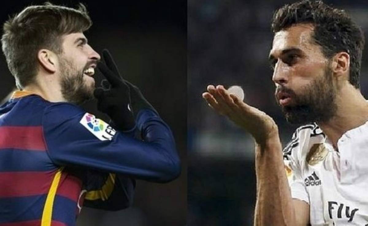 Gerard Piqué también se despidió de Álvaro Arbeloa