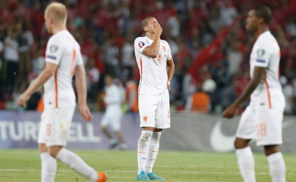 Holanda pierde ante Turquía y queda al borde del abismo en la Eurocopa&nbsp;