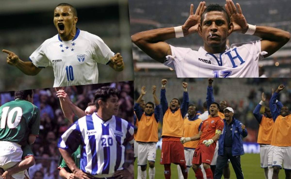 Las imágenes memorables de Honduras en el estadio Azteca