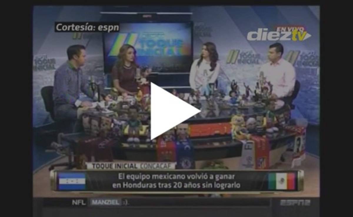 Toque Inicial de ESPN: 'Esta Honduras es la peor de la época moderna, muy inoperante'