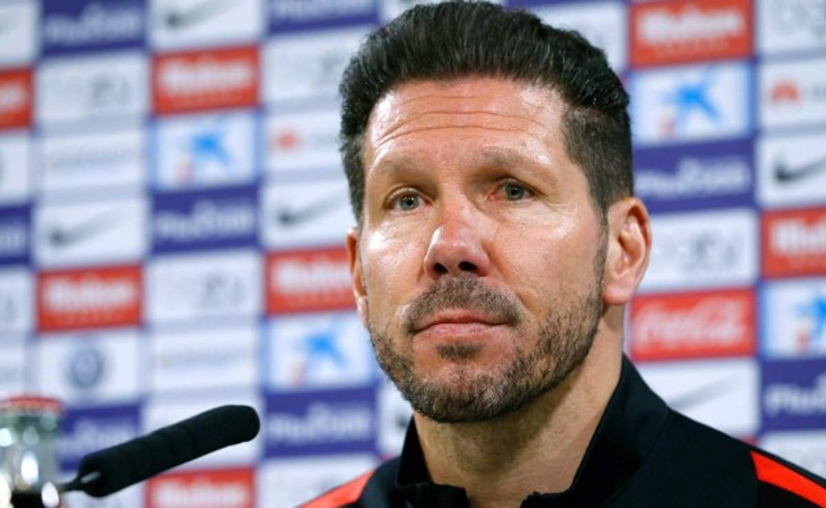 Diego Simeone: 'No soy adivino, pero tengo la seguridad que no dependemos de nadie'