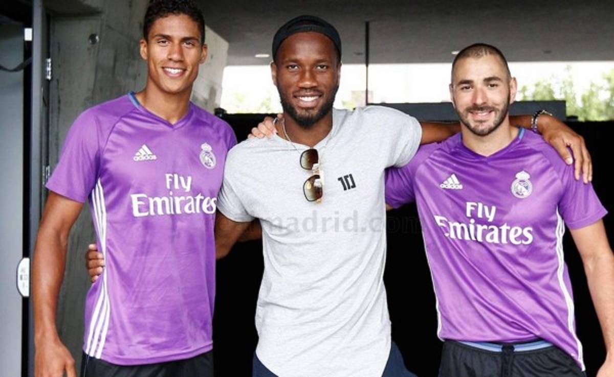 Didier Drogba sorprende y visita al Real Madrid en Montreal