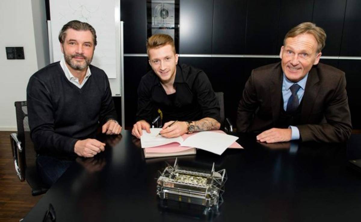 Marco Reus renovó con el Borussia Dortmund hasta el 2019