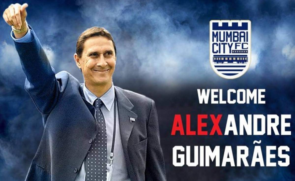 El tico Alexandre Guimaraes dirigirá al Mumbai City de la India