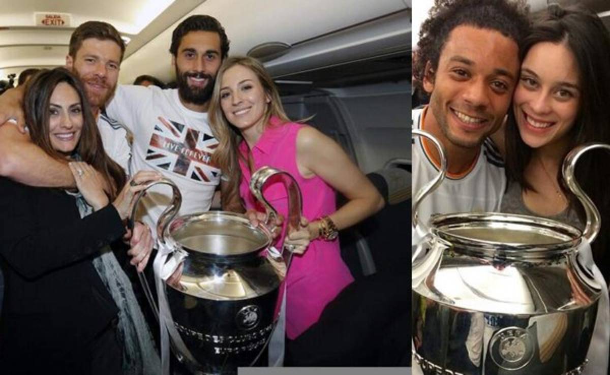 VIDEO: El festejo de Real Madrid en el avión