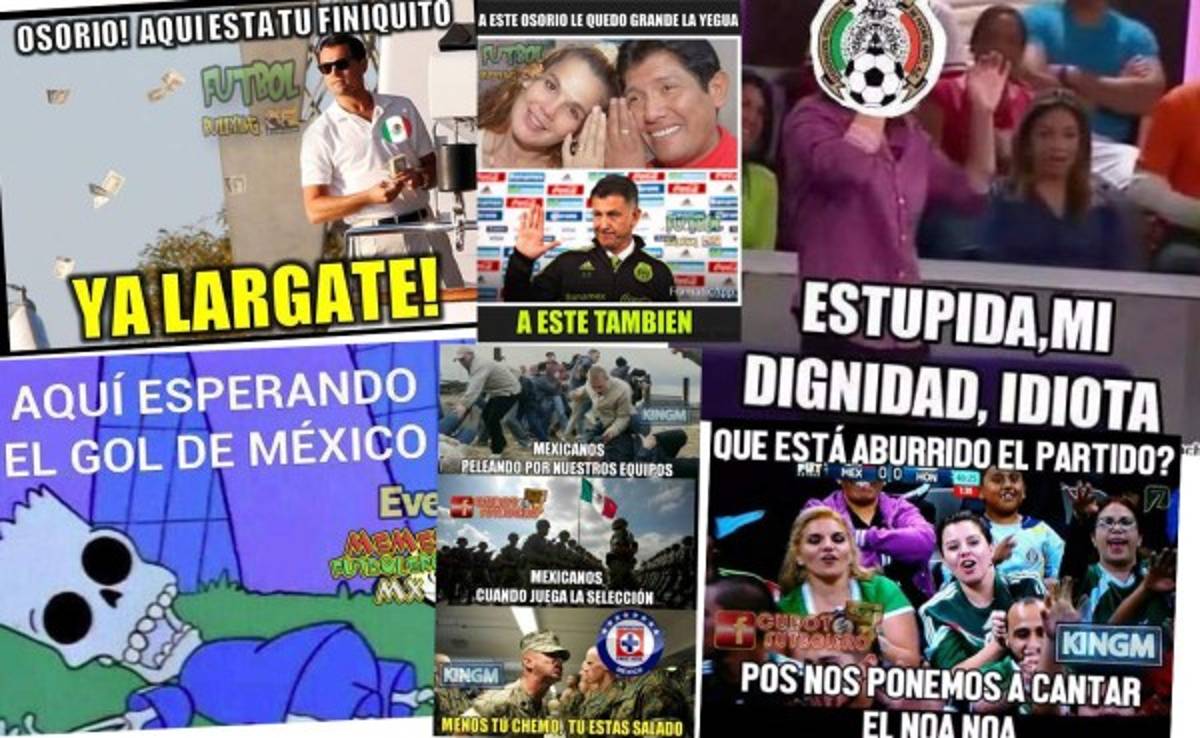 Los memes que destruyen a Osorio y a México por el empate ante Honduras