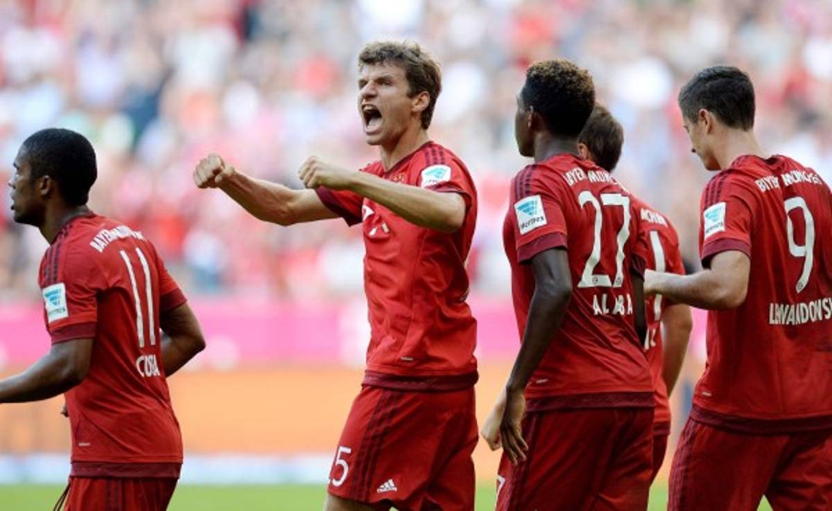 Bayern Munich ganó y sigue peleando pulso a pulso con Borussia Dortmund