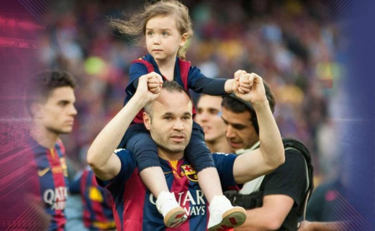Andrés Iniesta, padre por segunda vez