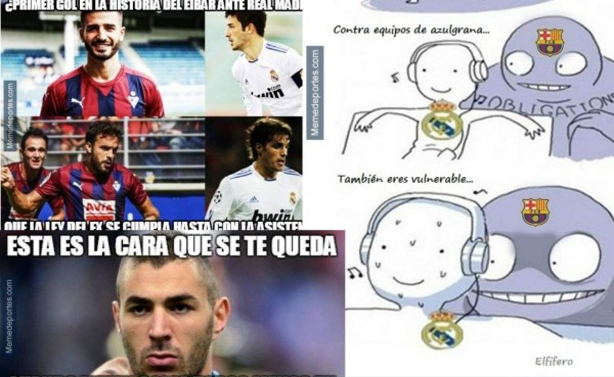 Los mejores memes del empate del Real Madrid ante el Eibar en el Bernabéu