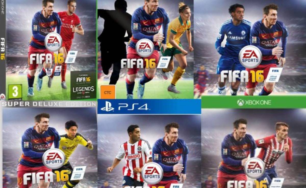 Todas las portadas que saldrán del FIFA 16