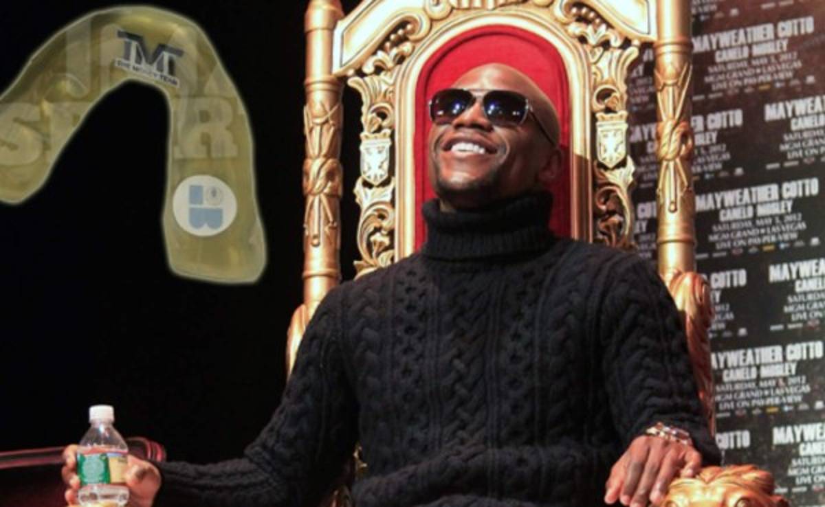 Floyd Mayweather usará protectores de 25 mil dólares