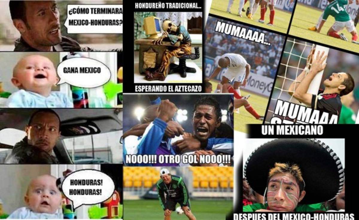 Los mejores memes de los duelos entre Honduras y México