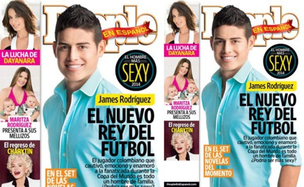James Rodríguez, nombrado hombre más sexy del año