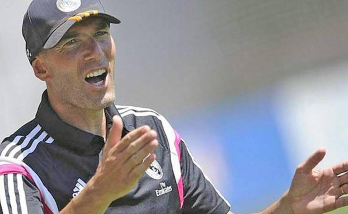 Zinedine Zidane hundido en el sótano con el Real Madrid Castilla