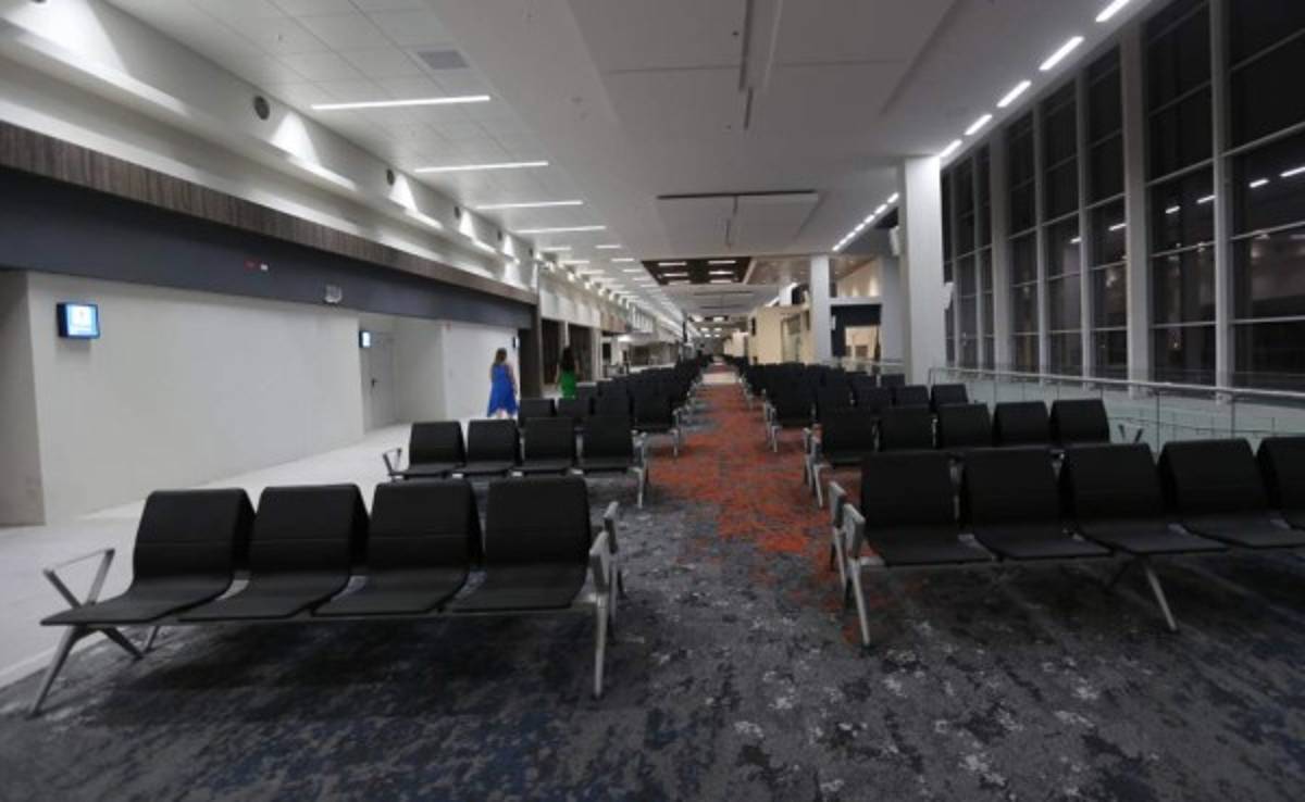 Así es por dentro el nuevo aeropuerto internacional Palmerola ubicado en Comayagua que fue inaugurado el viernes