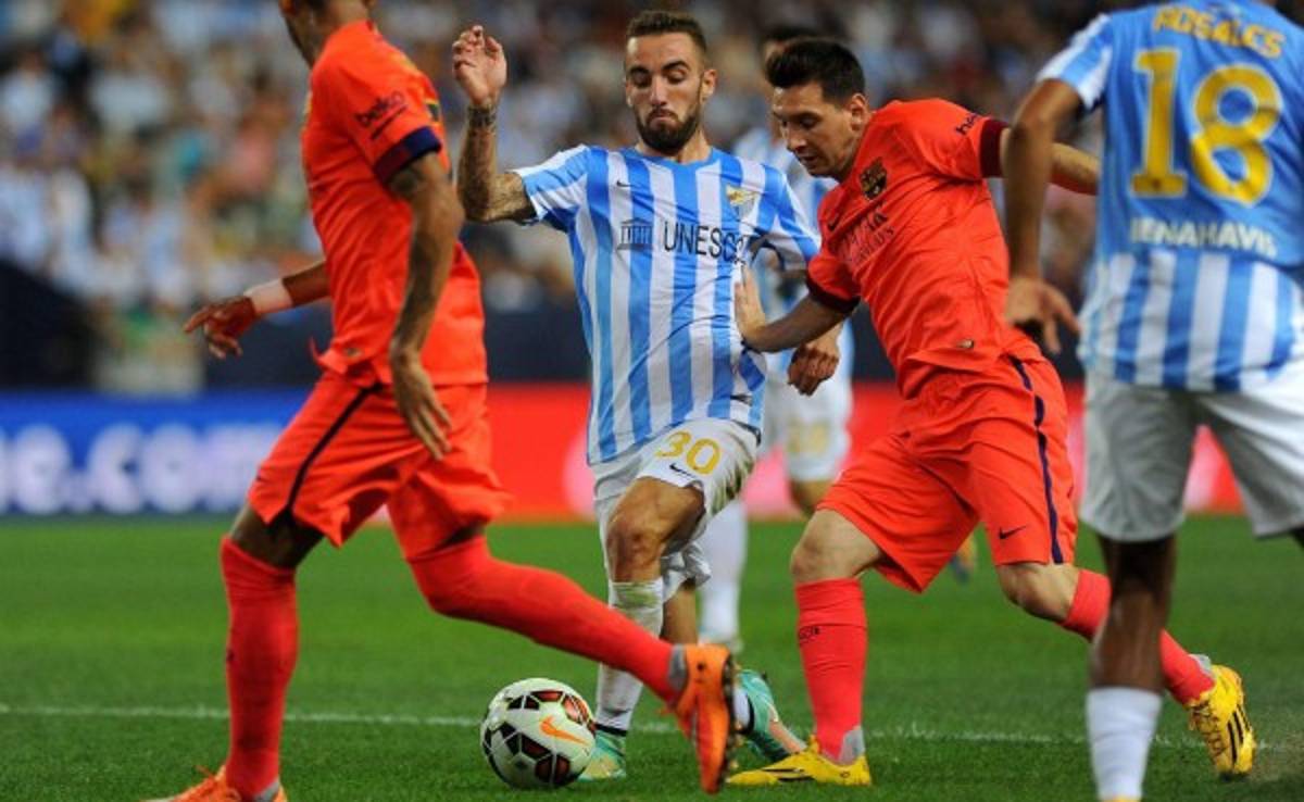 Barcelona no pasó del empate ante Málaga