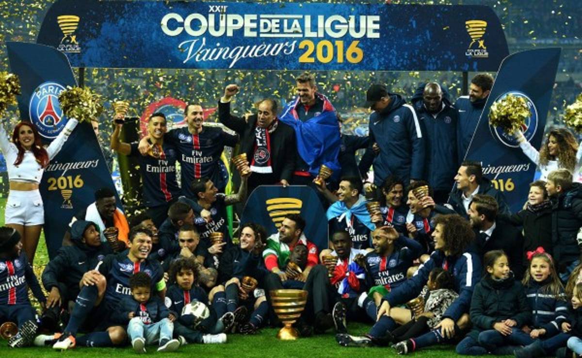 PSG gana la Copa de la Liga al derrotar al Lille