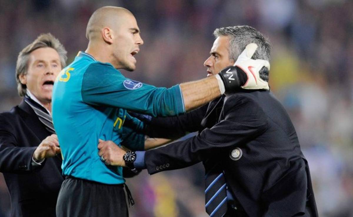 Mourinho se vengaría de Víctor Valdés echándolo del Manchester United