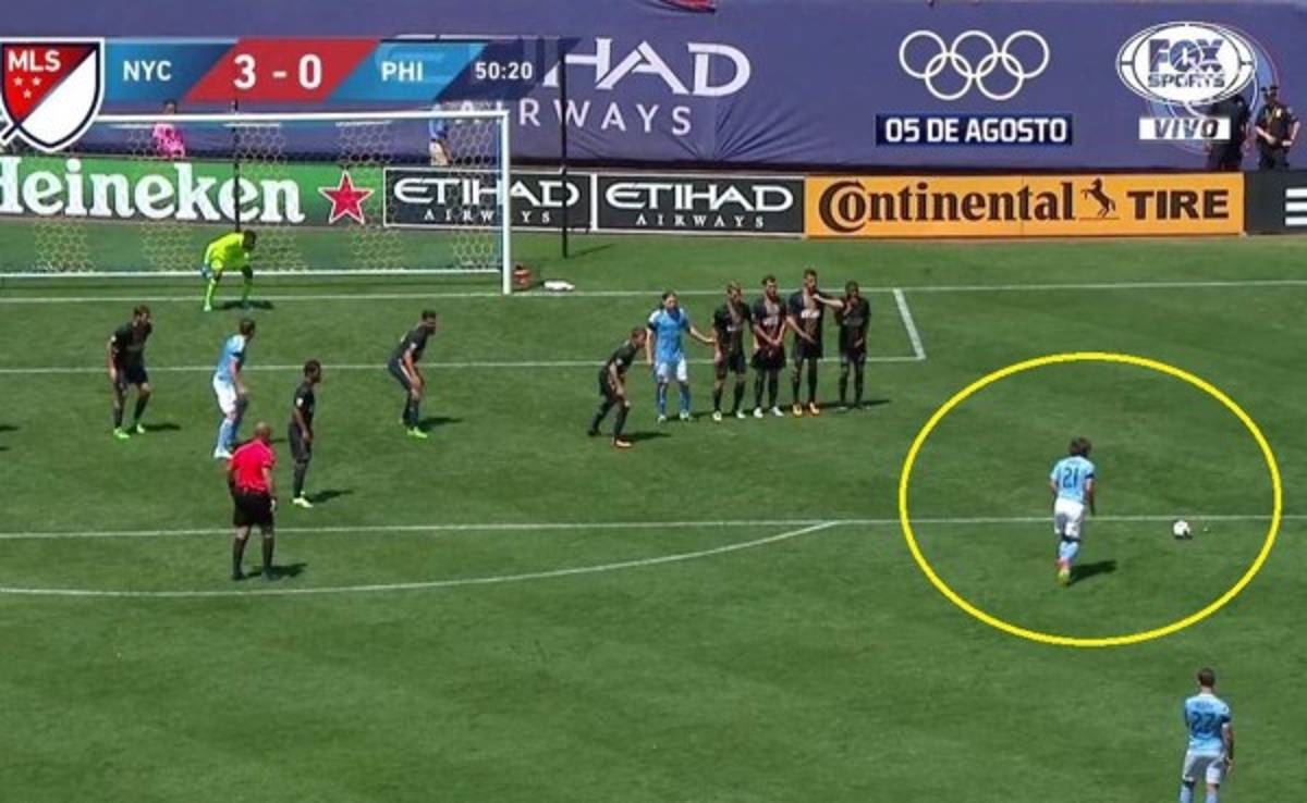 VIDEO: El bellísimo gol del italiano Andrea Pirlo en la MLS