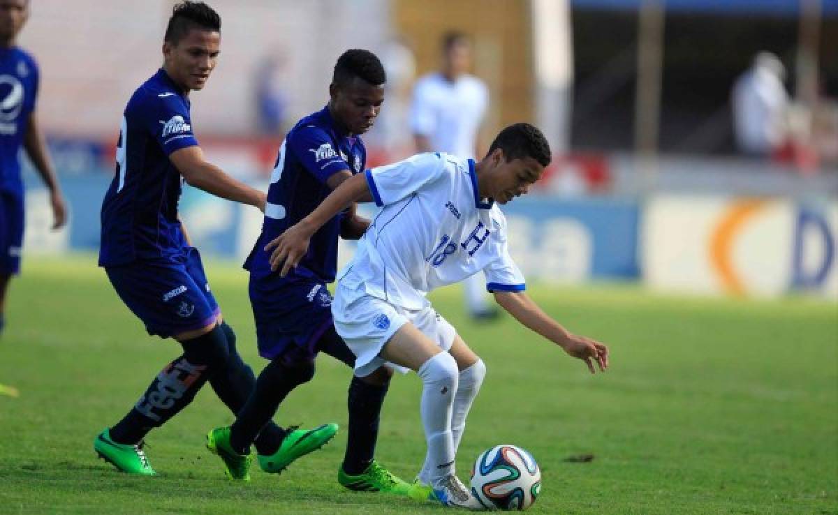 Motagua reservas empata con la Sub-17 de Honduras en amistoso